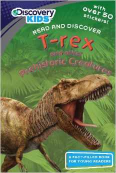 T-rex and Other Prehistoric Creatures with Stickers