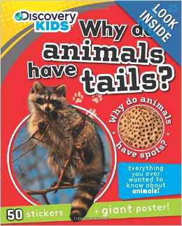 Why Do Animals Have Tails with Stickers and Poster