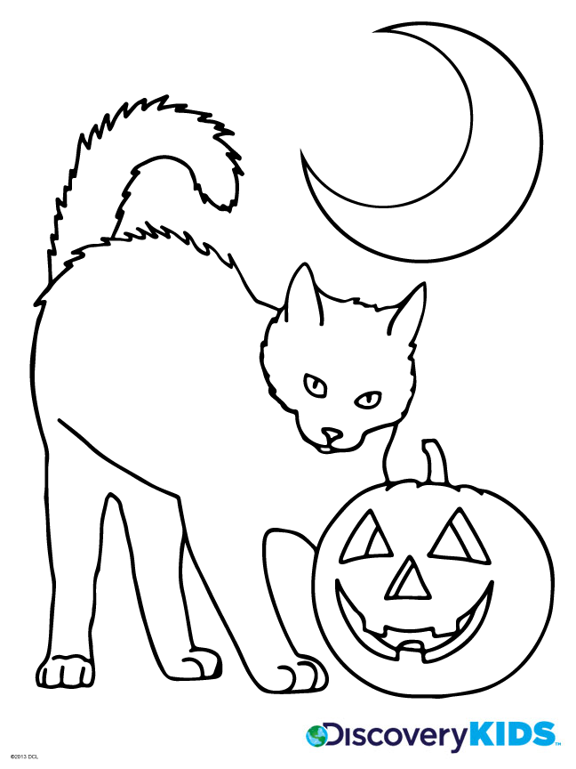 Louvekeaec: Halloween Spooky Animals Coloring Printables